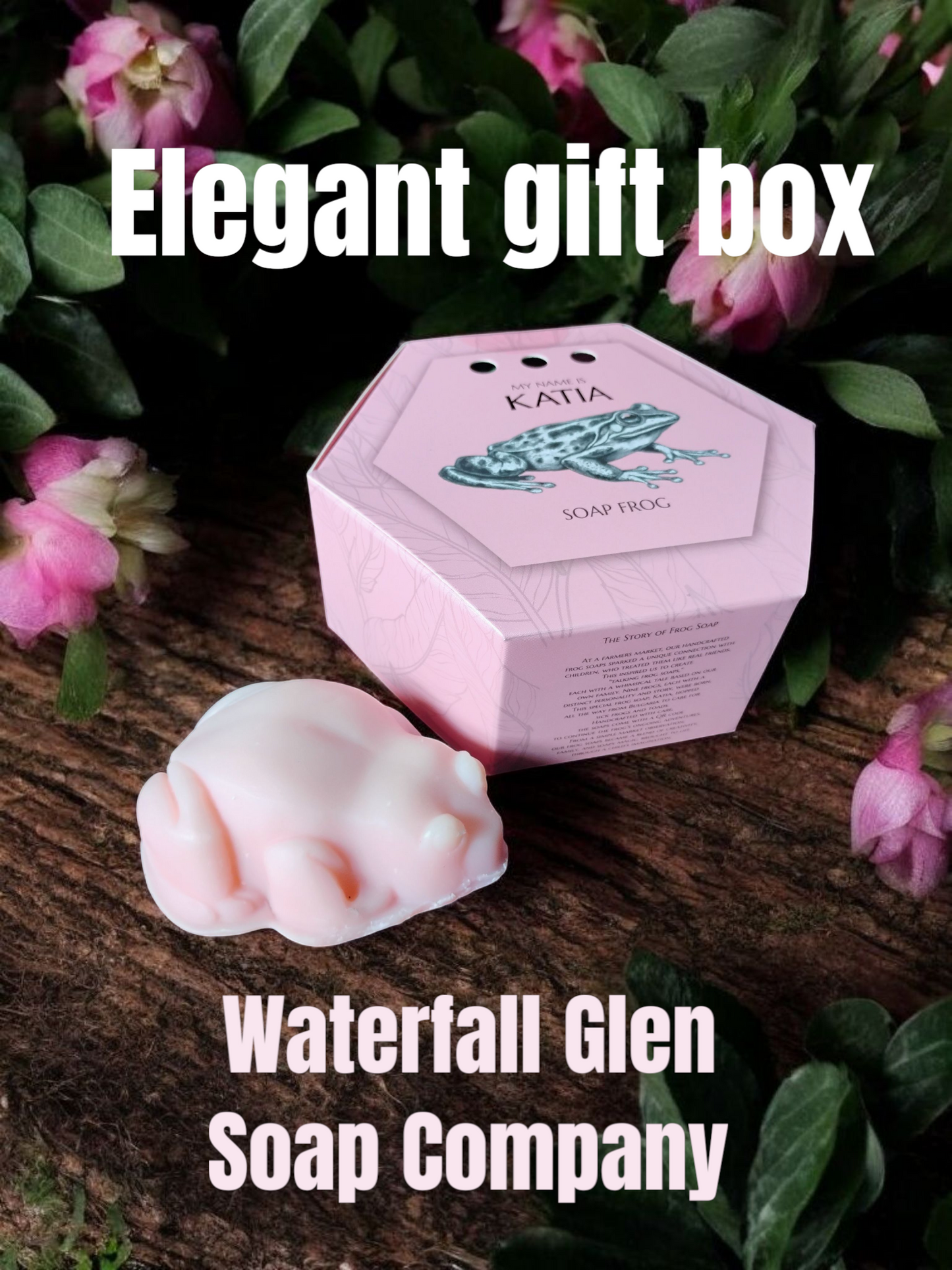 Katia, the Frog Soap bar