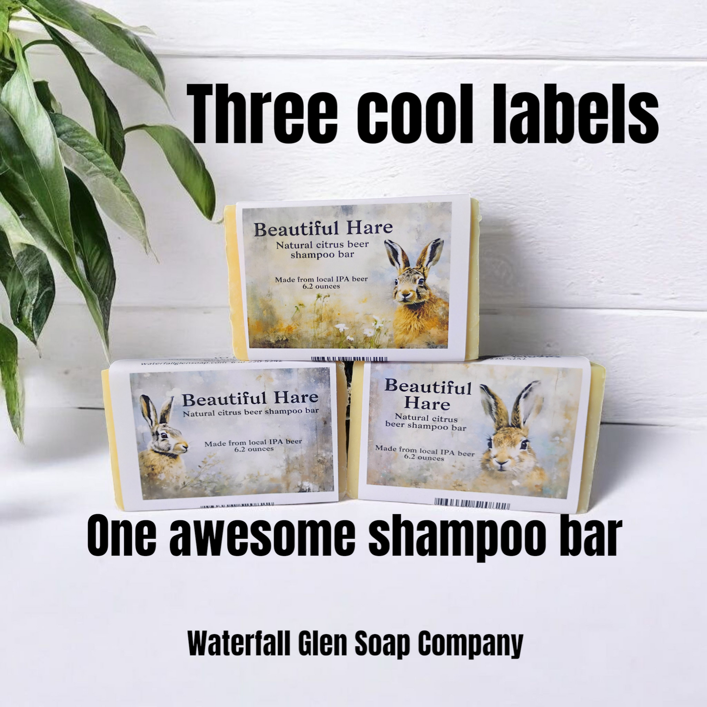Beautiful Hare Shampoo Soap Bar