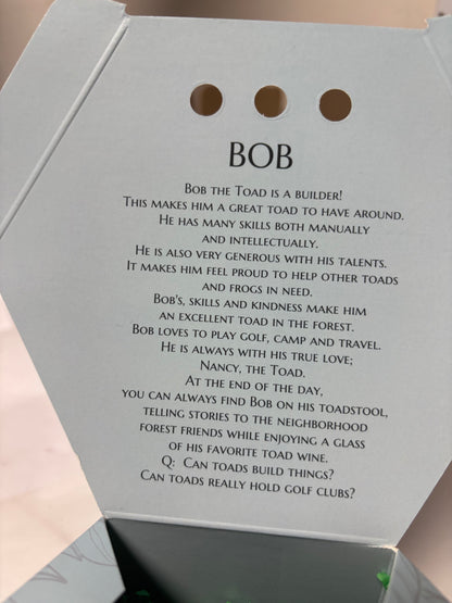 Bob, blue lavender Soap Frog