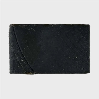 black colored bar soap 